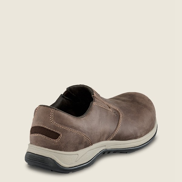 Red Wing Slip-On Bayan - Comfortpro - Safety Toe - Koyu Gri - 80VFWCUKJ